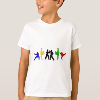 T-shirt L'athlète des hommes d'arts martiaux de MIXED