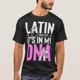 T-shirt Latin Dance Musique Chaussures Leçons Débutant Ent