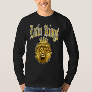 T-shirt Latin Kings Alkqn Latino Hispanique Amor De Rey Pu