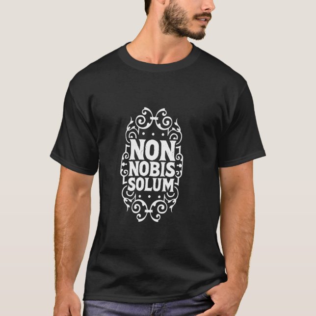 T-shirt Latin - Pas pour nous seuls (Devant)