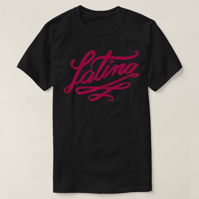 T-shirt Latina  (Design devant)