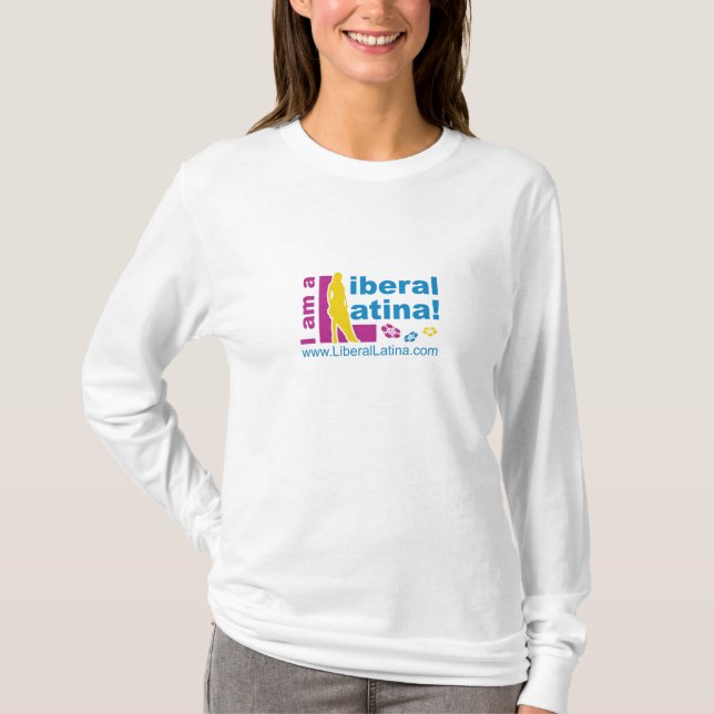 T-shirt Latina libérale plus la taille (Devant)