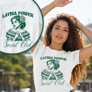 T-shirt Latina Power Social Club avec Latina Bonita