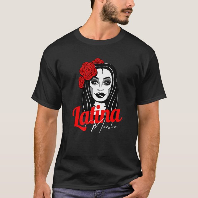 T-shirt Latina Teacher Maestra Latina Teachers Gorgeous La (Devant)