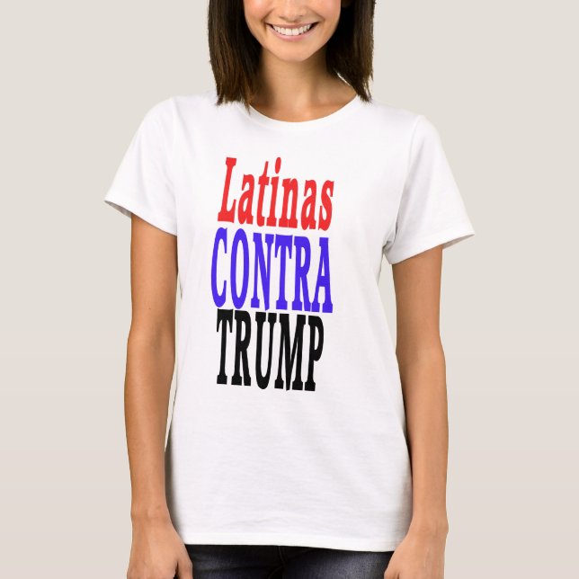 T-shirt LATINAS contre l'atout, Latinas contre l'atout (Devant)