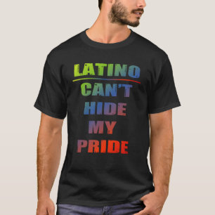 T-shirt Latino je ne peux pas cacher ma fierté