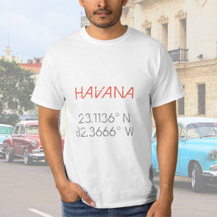 T-shirt Latitude de la Havane