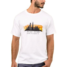 Latitude et Longitude de Chicago Skyline
