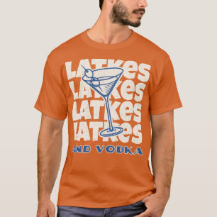 T-shirt Latkes et Vodka Hanoukka Party