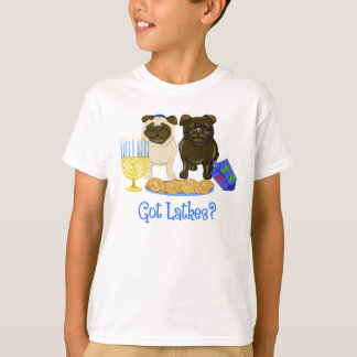 T-shirt Latkes Hanoukka Carlins Tee - shirts et sueurs