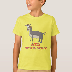 T-shirt L'Atlanta Amateur Donkeys Kids Wiffle Ball Shirt