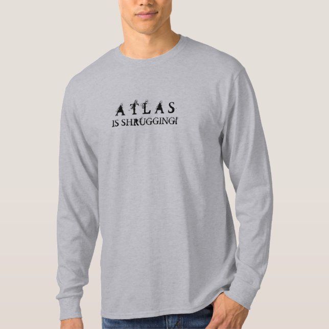 T-SHIRT L'ATLAS GESTICULE ! (Devant)