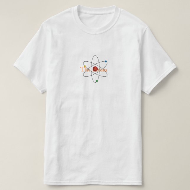 T-shirt L'Atom - Une Chemise MisterP (Design devant)