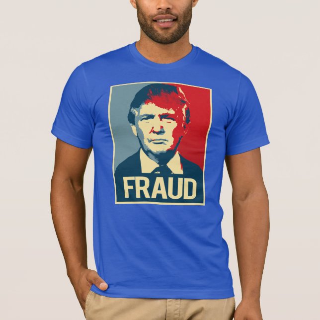 T-SHIRT L'ATOUT EST UNE FRAUDE (Devant)