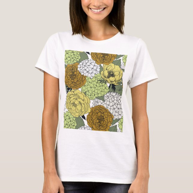 T-shirt Latspring garden (Devant)