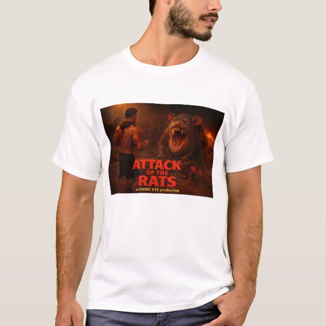 T-Shirt L'Attaque des Rats (Devant)