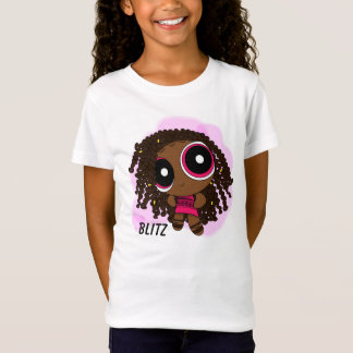 T-Shirt L'attaque éclaire de filles d'Afropuff