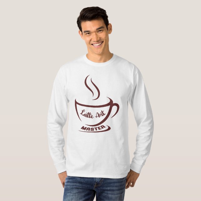 T-Shirt Latte Art Master (Devant entier)