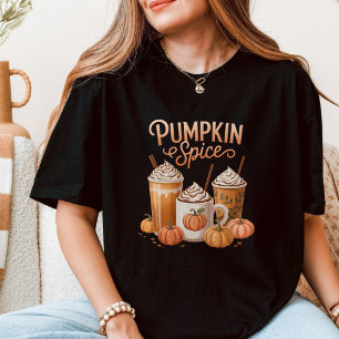 T-shirt Latte au Pumpkin Spice Café Automne Saison