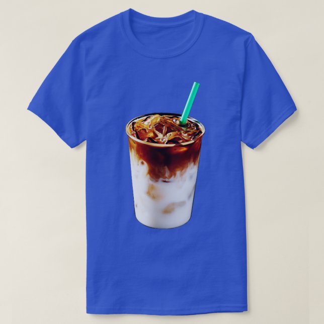 T-shirt Latte de lait d'amande glacée (Design devant)