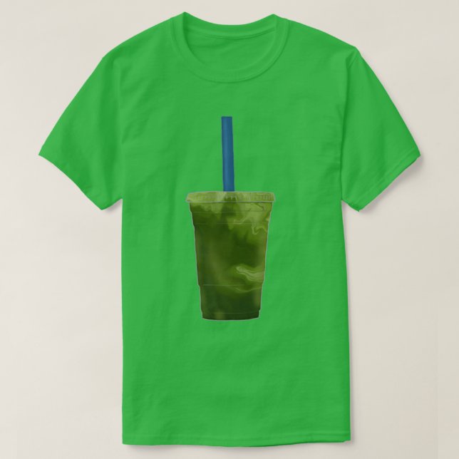 T-shirt Latte Matcha Iced (Design devant)