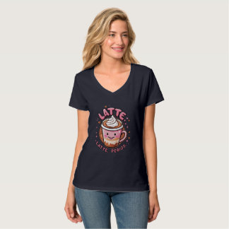 T-shirt Latte mignonne pour les amateurs de café