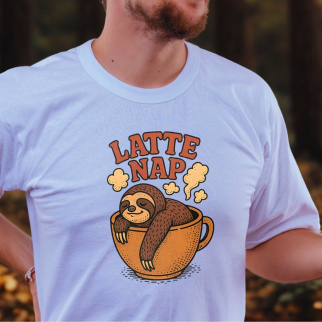 T-shirt Latte Nuit (Créateur téléchargé)