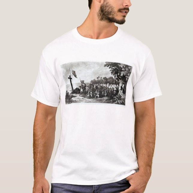 T-shirt L'atterrissage à Tampa Bay (Devant)