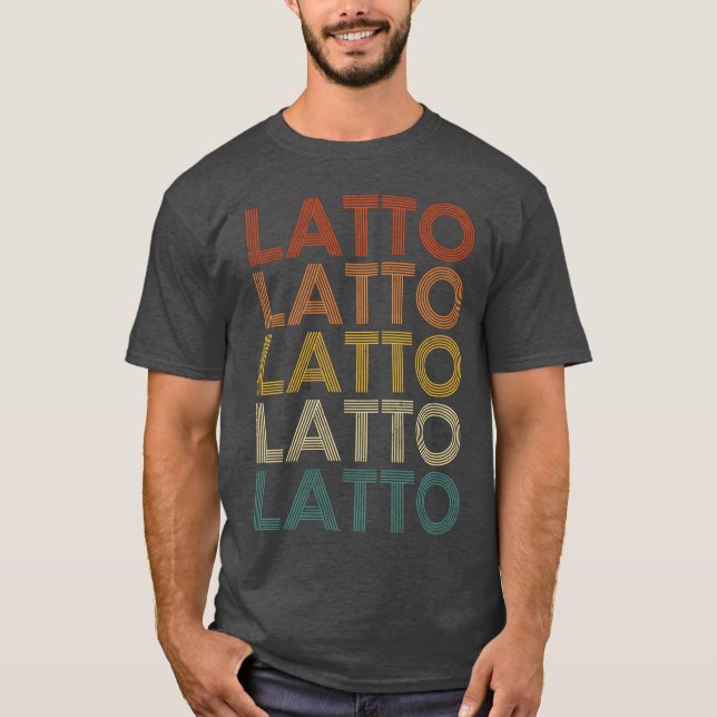 T-shirt Latto rétro (Devant)