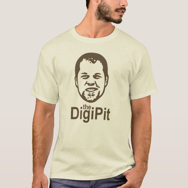 T-shirt L'Au de DigiPit naturel (Devant)