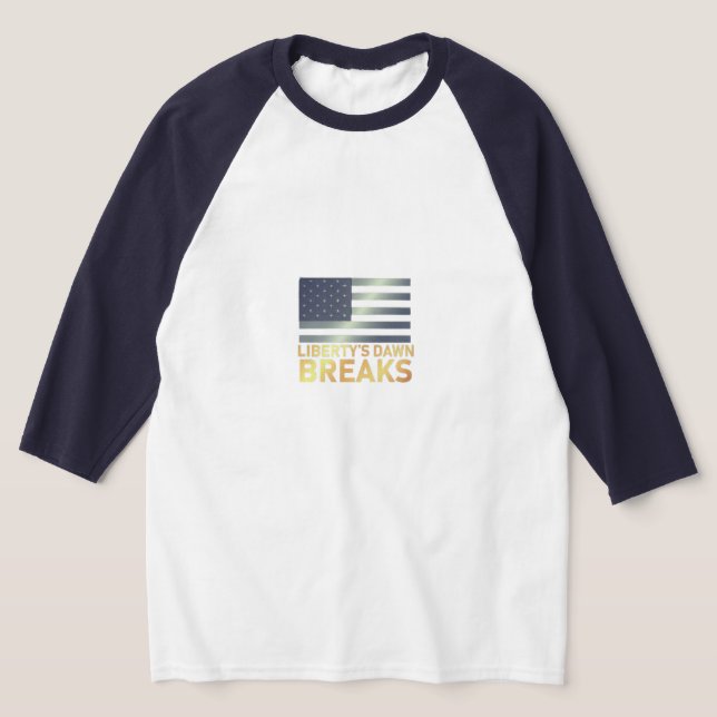 T-shirt L'aube de la liberté tombe (Poser)