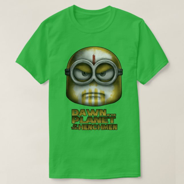 T-shirt L'aube de la planète des Henchmen (Design devant)