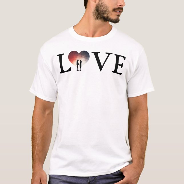 T-shirt L'aube de l'amour (Devant)