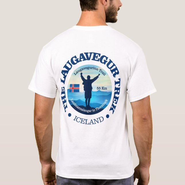 T-shirt Laugavegur Trek (randonnée) (Dos)