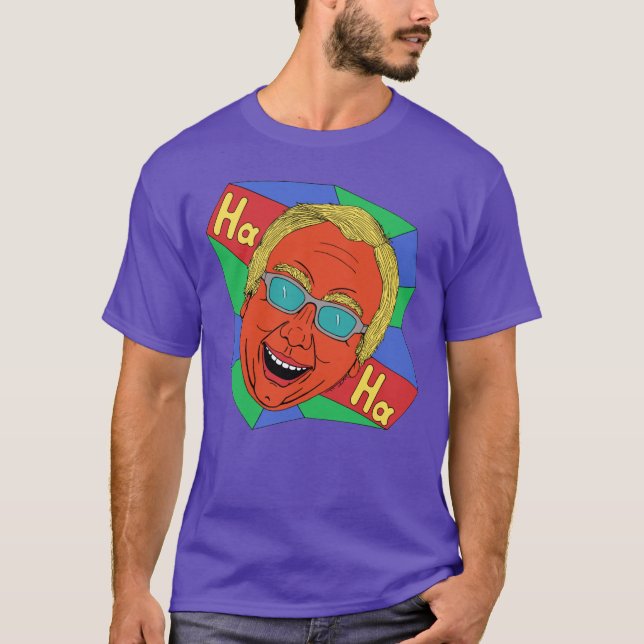 T-shirt Laughing Man (Artiste Auto-Portrait) (Devant)