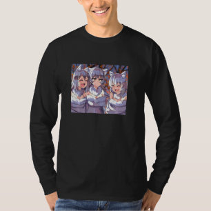 T-shirt Laughing Wolves mème Moe Anthropomorphisme Version