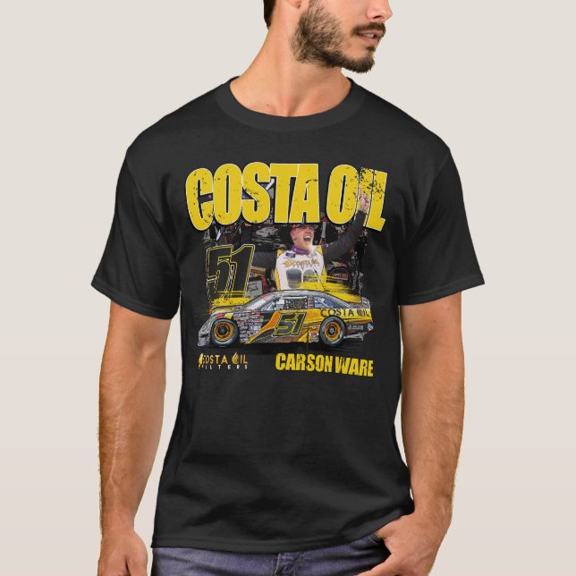 T-shirt Lauréat de la course Carson Ware #51 (Devant)