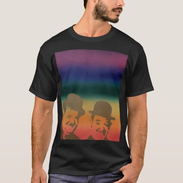 T-shirt Laurel and Hardy (Devant)