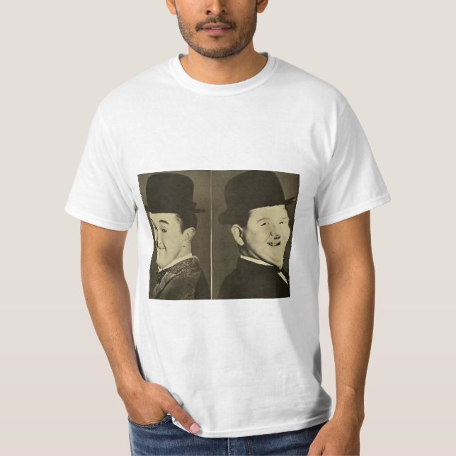 T-shirt  Laurel et Hardy (Devant)