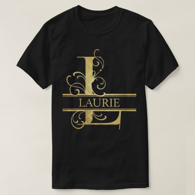 T-shirt Laurie Nom V-Neck (Design devant)