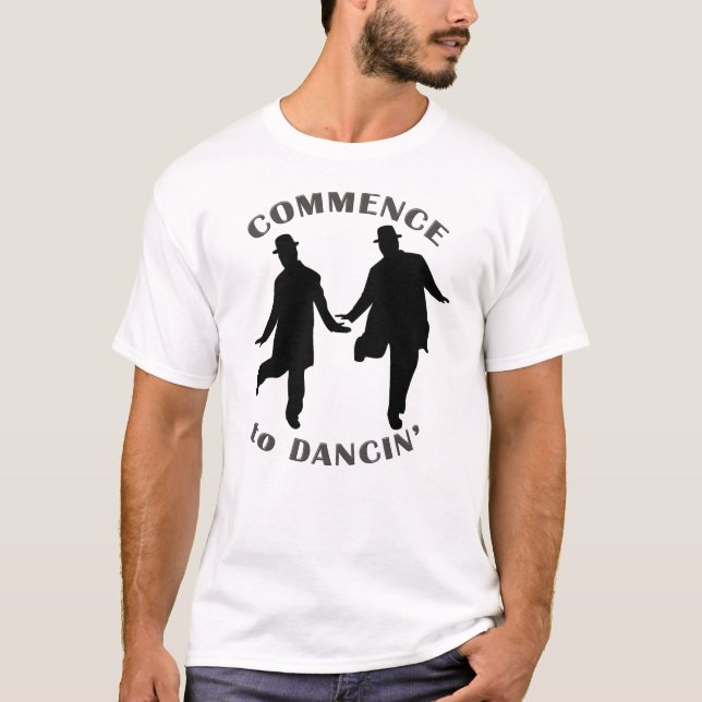 T-shirt Laurier et robuste - débutez à Dancin (Devant)