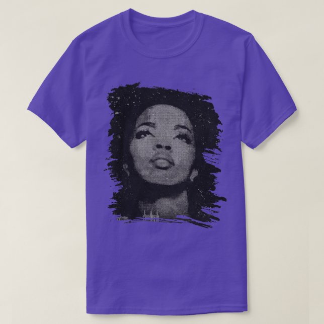 T-shirt Lauryn hill Retro Poster (Design devant)