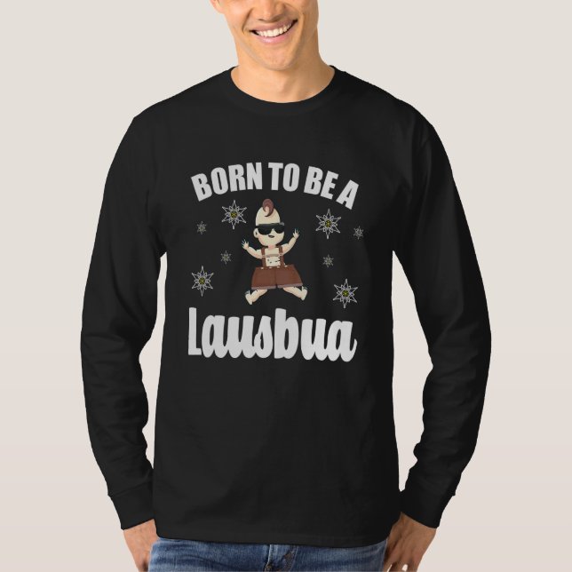 T-shirt Lausbua Bavarois Boarisch Bayern Dialecte (Devant)