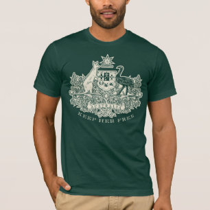 T-shirt L'Australie gardent sa chemise libre