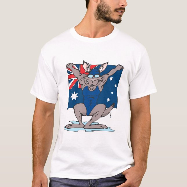 T-shirt L'Australie ordonne la piscine (Devant)