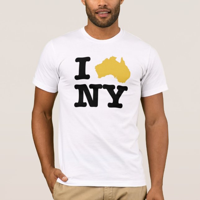 T-shirt L'Australie X New York (Devant)