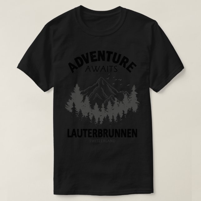 T-shirt Lauterbrunnen (Design devant)