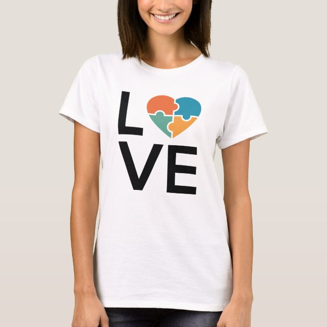 T-shirt L'autisme (Devant)