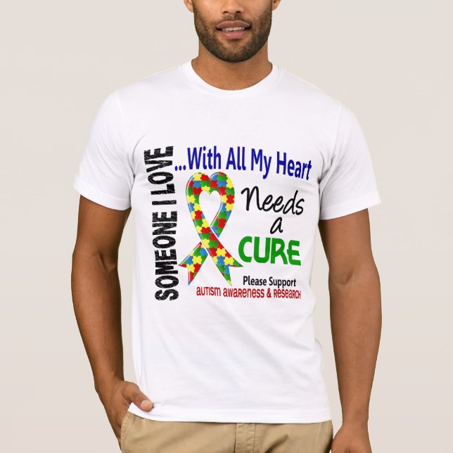 T-shirt L'autisme a besoin d'un traitement 3 (Devant)