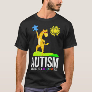 T-shirt L'Autisme Danser À Un Autre Beat Fun Sensibilisati